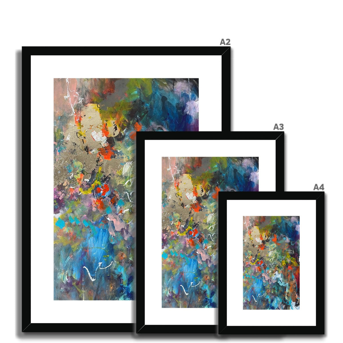 The Big Bang Framed & Mounted Art Print